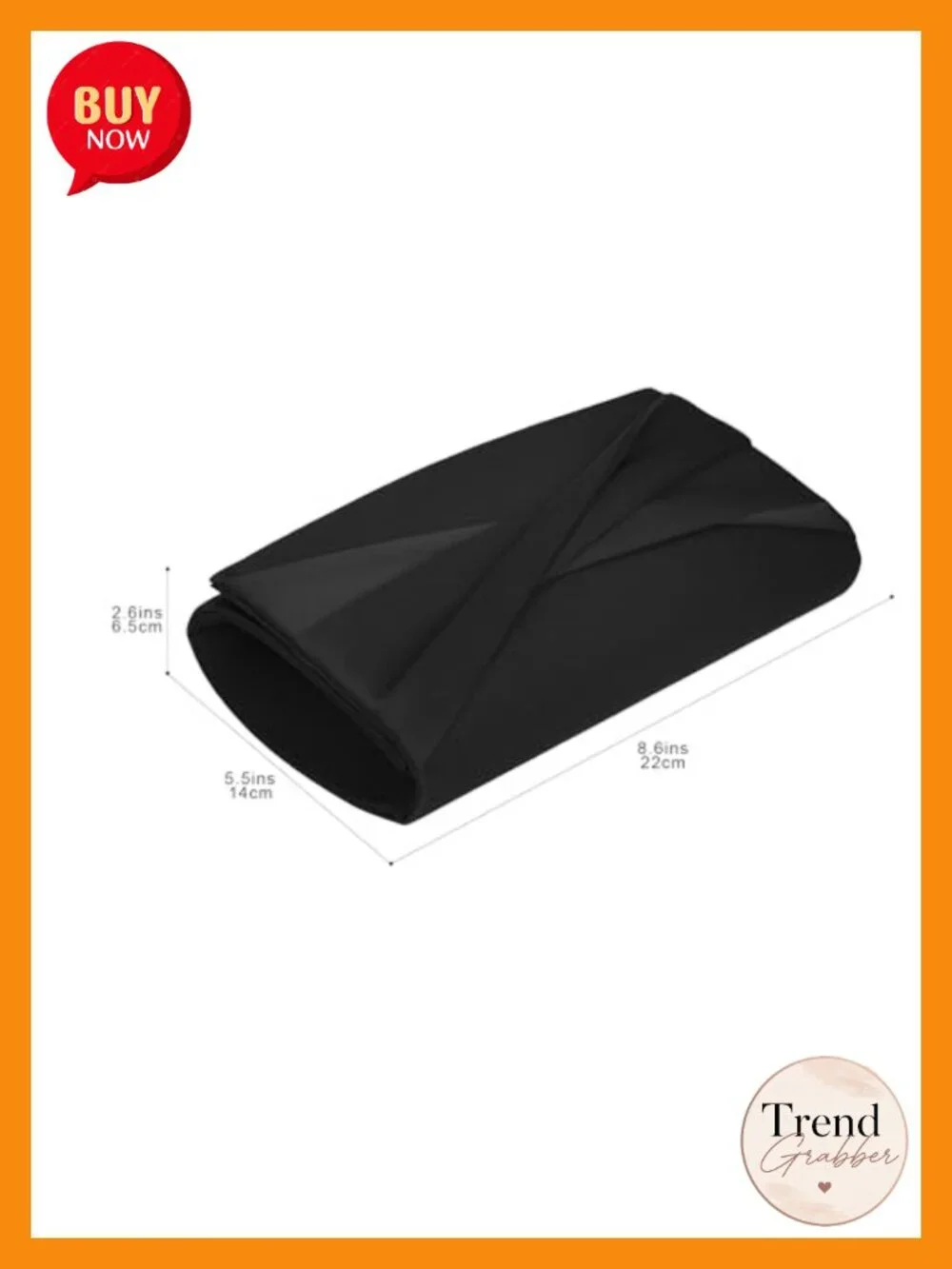 Satin Evening Clutch Purse with Detachable Chain Strap
